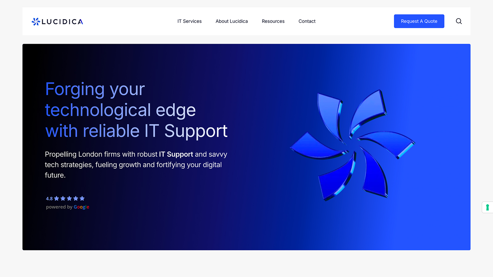 Lucidica LTD. Website
