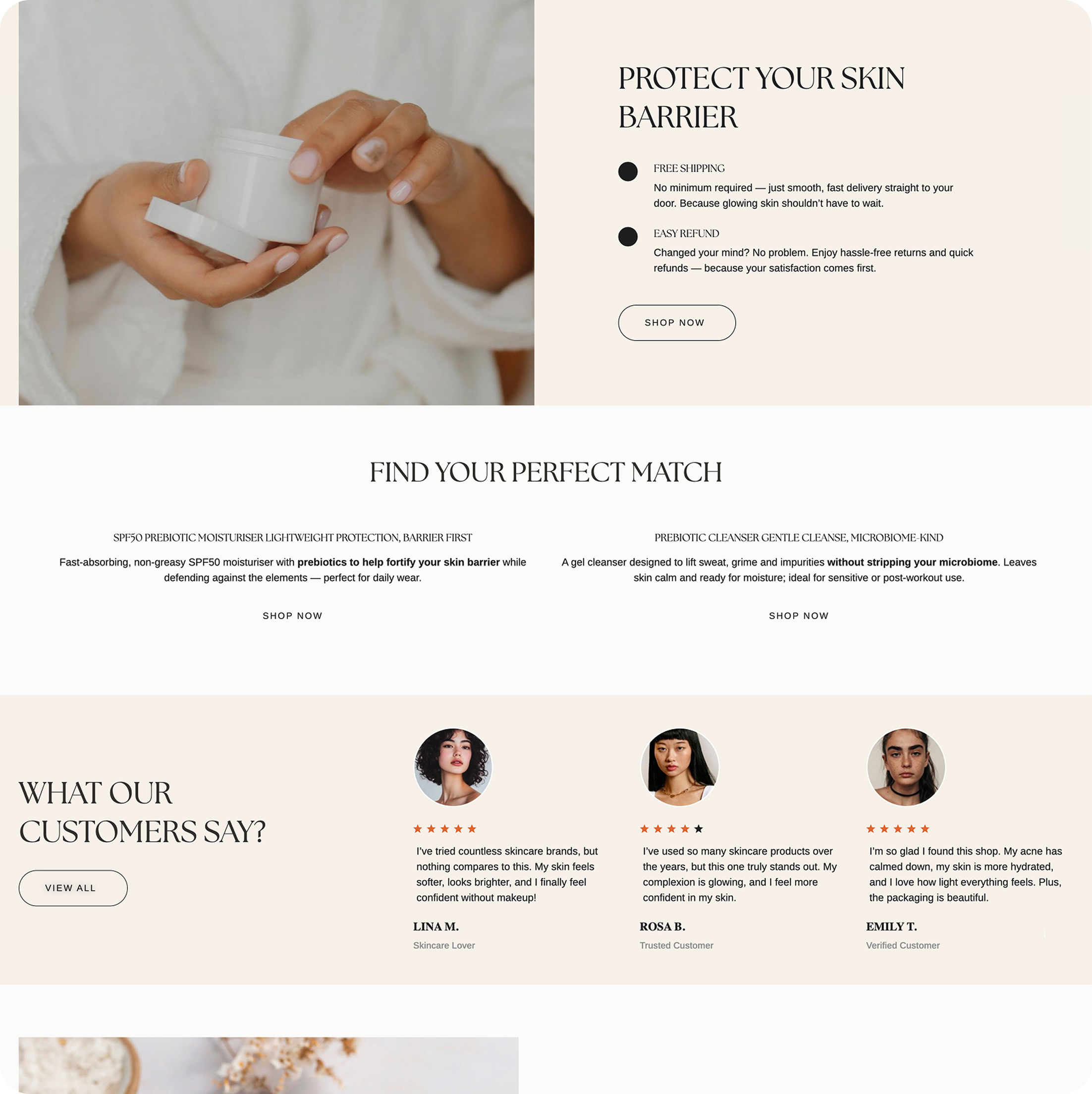 Home page
